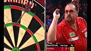 Hankey vs OShea Darts World Championship 2004 Quarter Final [upl. by Aihpledalihp]