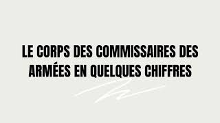 Les commissaires des armées en quelques chiffres [upl. by Myk291]