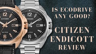 Dont buy this watch until you know this Citizen Endicott Eco Drive Watch Review [upl. by Arracot592]