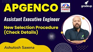 APGENCO  Assistant Executive Engineer 2021  New Selection Procedure  Ashutosh Sir [upl. by Halimak766]