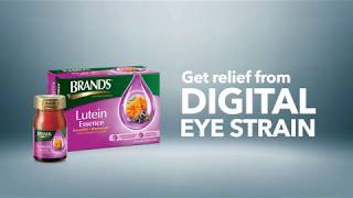 Relieve Digital Eye Strain with BRANDS® Lutein Essence [upl. by Aliban]