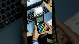 Bus Ticketing Machine Demo [upl. by Ludwog229]