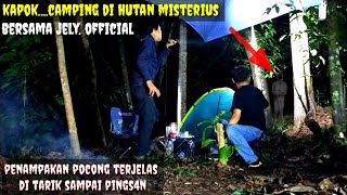 CAMPING HOROR di tarik pocong sampai pinsan di hutan misteriusjelysolocampinghoror [upl. by Aneerehs160]