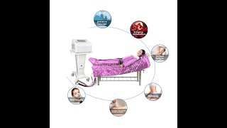 Touch Screen 2 in 1 Infrared Pressotherapy Machine 20 Chambers Presoterapia [upl. by Engleman]