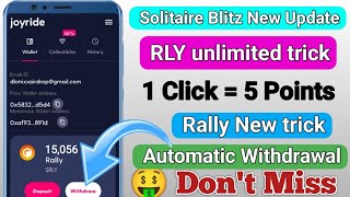 How To Withdrawal RLY Token  solitaire blitz withdrawal  RLY Token Swap  Play To Earn Crypto [upl. by Einwat]