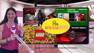 Actu Elle News du 2 octobreFF16 Game Pass LEGO et AMD [upl. by Paucker]