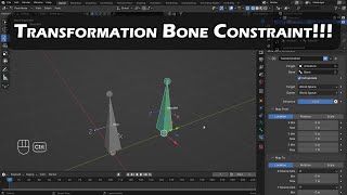 Transformation Bone Constraint Blender [upl. by Rainer38]