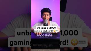 1000 keyboard unboxing 😳⌨️ asmr [upl. by Nue]