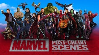 All The Marvel Cinematic PostCredits Scenes Compilation 20082017 [upl. by Kado]