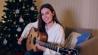 Jingle Bell Rock  Gabriella Quevedo Fingerstyle Guitar Cover [upl. by Jodee]