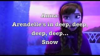 For the First Time in Forever Reprise  Kristen Bell Idina Menzel with Anna and Elsa lyrics [upl. by Anotal]