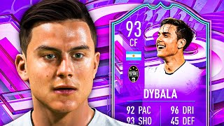 LA JOYA 💎 93 FUT BIRTHDAY DYBALA PLAYER REVIEW  FIFA 22 Ultimate Team [upl. by Kutchins]