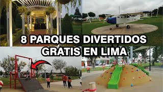 Fuimos en busca de 8 parques GRATUITOS e INTERESANTES LIMAPERÚ [upl. by Susejedairam710]