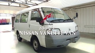 20052 NISSAN VANETTE VAN 275780 [upl. by Araes407]