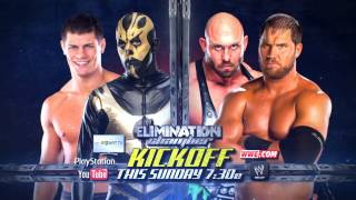 Dont miss the Elimination Chamber Kickoff  This Sunday [upl. by Notsag]