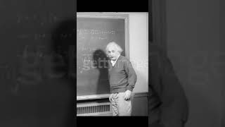 Albert Einstein doing physics  very rare video footage shorts [upl. by Alexandrina]