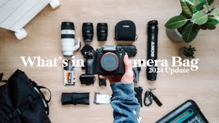 Whats in My Camera Bag 2024  The Best Camera Bag [upl. by Sucramaj]