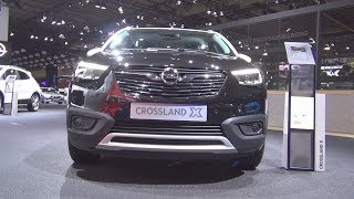 Opel Crossland X Innovation 16 EcoTec Diesel 99 hp SampS 5MT 2018 Exterior and Interior [upl. by Aicinet]