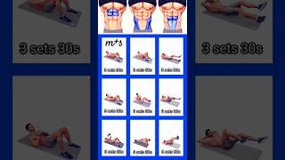 six pecs and ABS workout video workoutvideo bodybuilding gym fitnessreels fitness instagram [upl. by Bartlet82]