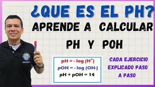 QUE ES PH COMO CALCULAR EL PH ÁCIDOS Y BASES NEUTRALIZACIÓN QUÍMICA CON IRWIN [upl. by Barbe]