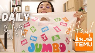 Daily Vlog cu multe cumparaturi din JUMBO si TEMU 💥 [upl. by Malorie]