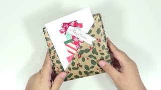 Ideas para envolver Regalos 4  Regalos con bolsillo para tags o tarjetas [upl. by Frolick]