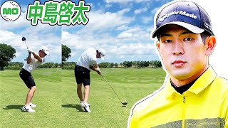 中島啓太 Keita Nakajima 日本の男子ゴルフ スローモーションスイング [upl. by Brandice]