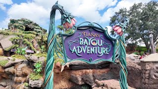 Tianas Bayou Adventure FULL Ride POV in 4K  Magic Kingdom Walt Disney World July 2024 [upl. by Anidal377]