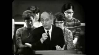 René Lévesque speaks with students of Scarborough College 25 Mar 1968 [upl. by Haelak]