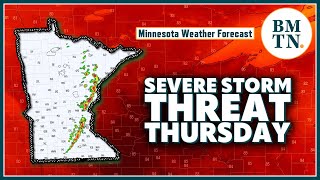 Analyzing where severe storms will strike in Minnesota on Thursday [upl. by Fendig]