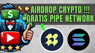 Pipe Network Airdrop Guadagnare Crypto GRATIS [upl. by Adaiha]