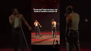 Kevin Hart tries to steal the show at Ushers concert💀😭 usher kevinhart rnb singer pop [upl. by Teufert]