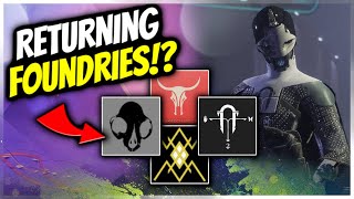 Every Destiny 2 Secret Weapon Foundry EXPLAINED [upl. by Aislehc]