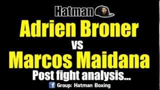 Adrien Broner vs Marcos Maidana POST FIGHT [upl. by Apoor9]