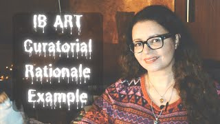 A Curatorial Rationale Example [upl. by Zetnod]