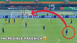 Former Man United Player BEBE scored a 40yard free kick goal for Cape Verde vs Mozambique [upl. by Notyalk801]