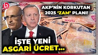 İLK KEZ DUYACAKSINIZ 2025 yılı asgari ücret ne kadar olacak İşte AKPnin korkutan zam planı [upl. by Teeniv]