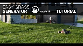 Easy Grass Generator Update 18  TUTORIAL [upl. by Terrilyn]