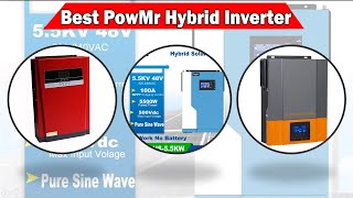 Top 5 Best PowMr Hybrid Inverter 2022 [upl. by Eidroj]