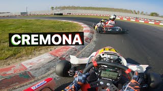 ROK SHIFTER POV Onboard in Cremona Karting Circuit [upl. by Justen388]