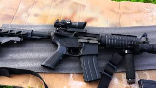 Airsoft M4A1 King Arms Review  Test de tir FR [upl. by Kristo]