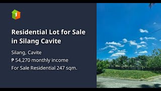 Residential Lot for Sale in Silang Cavite [upl. by Tsyhtema31]