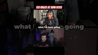 KSI RAGES AT ADIN ROSS ksi adinross shorts [upl. by Boynton]