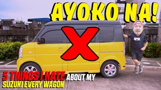 5 Things I Hate About My SUZUKI EVERY WAGON  Vanlife  MayorTV [upl. by Gulick]