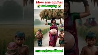 Mom rice farming sonbrother Sad 😭 emotional carrying shorts  Mom emotional rice shorts [upl. by Aikemaj10]