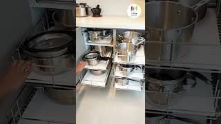 MAXIMIZE YOURSPACE  Kitchen Pull Out Drawer Organization Ideas [upl. by Ennadroj8]