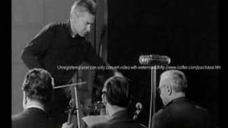 Karajan  Rehearsal of Schumanns 4th Symphony  Part 2 [upl. by Atirys]