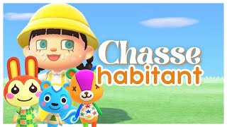 🎯 CHASSE A LHABITANT Clara Miro ou Filibert  Animal Crossing New Horizons [upl. by Kampmeier112]