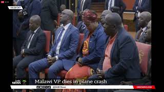 Malawi plane crash I Malawi SADC mourns loss of Vice President Saulos Chilima [upl. by Macario]