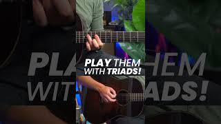 Play Jack and Diane by John Mellencamp with EASY TRIADS [upl. by Ahsaz]